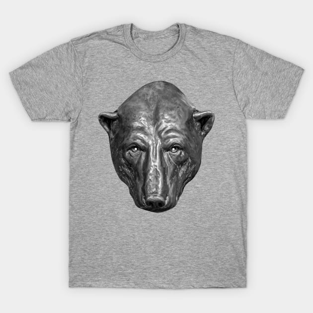 Bear head T-Shirt by dalyndigaital2@gmail.com